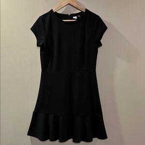 GAP Elegant Black Mini Dress